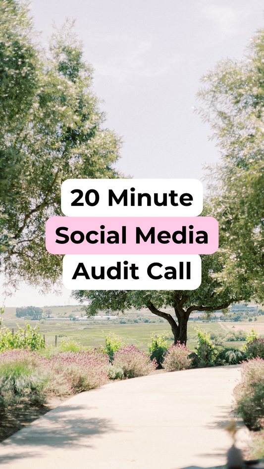20 Minute Social Media Audit Call